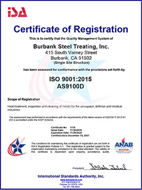 Burbank Steel Treating, Inc