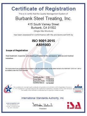 Burbank Steel Treating, Inc